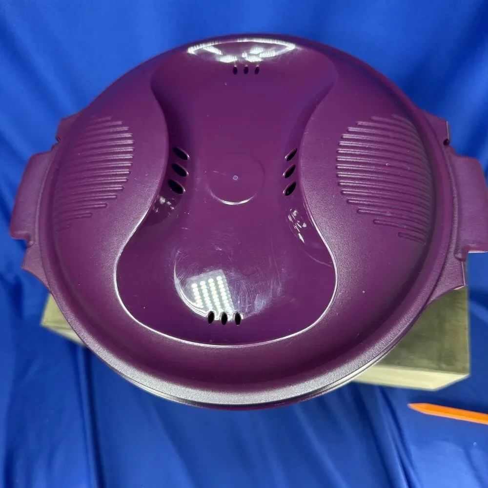 Tupperware Microwave Rice Cooker Purple Large 3L or 12 cup